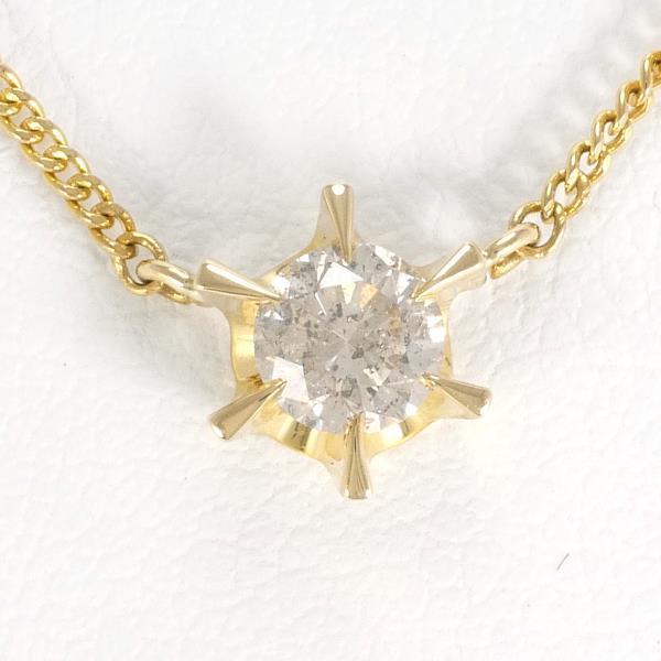 Yellow Gold Necklace Diamond